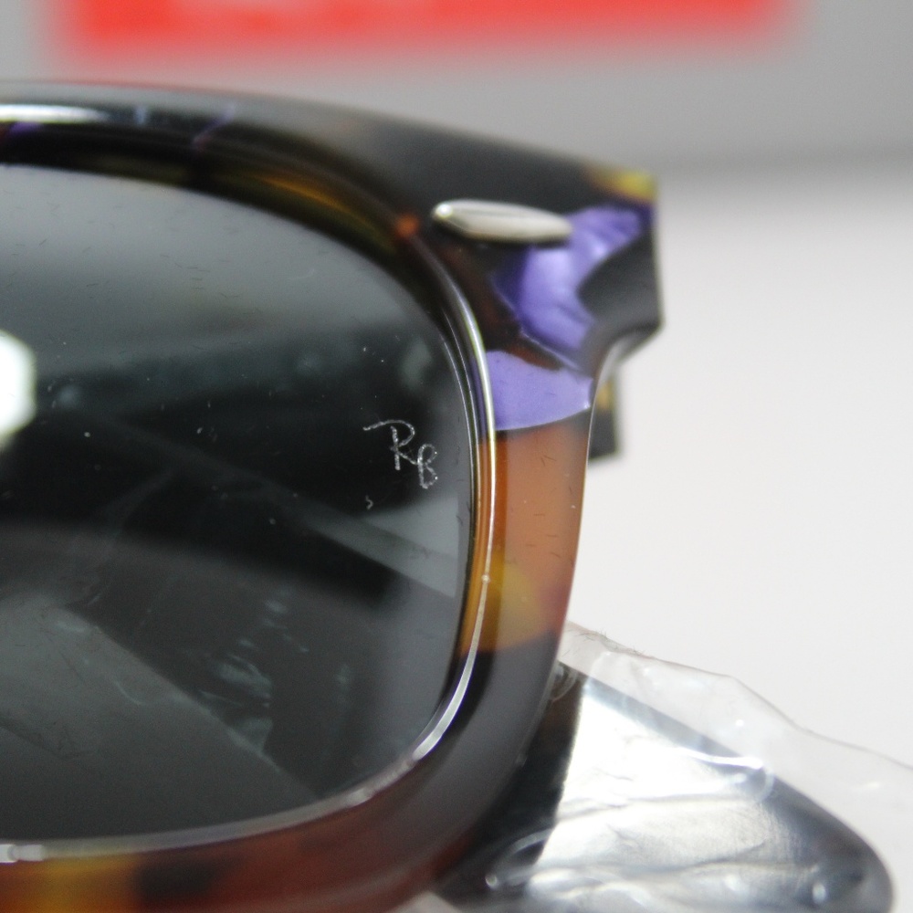 RAY-BAN 2140 1158/R5 FLECK EDITION WAYFARER - Picture 3 of 7